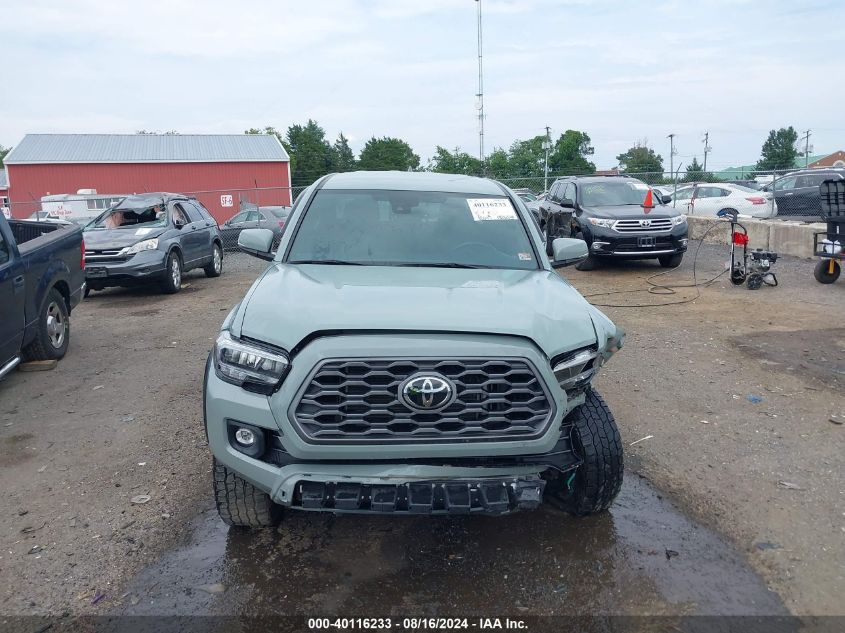 2022 Toyota Tacoma Trd Off Road VIN: 3TYCZ5AN1NT056886 Lot: 40116233