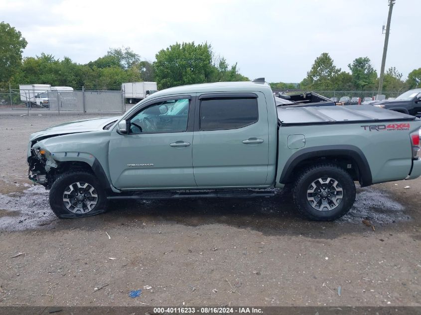 2022 Toyota Tacoma Trd Off Road VIN: 3TYCZ5AN1NT056886 Lot: 40116233