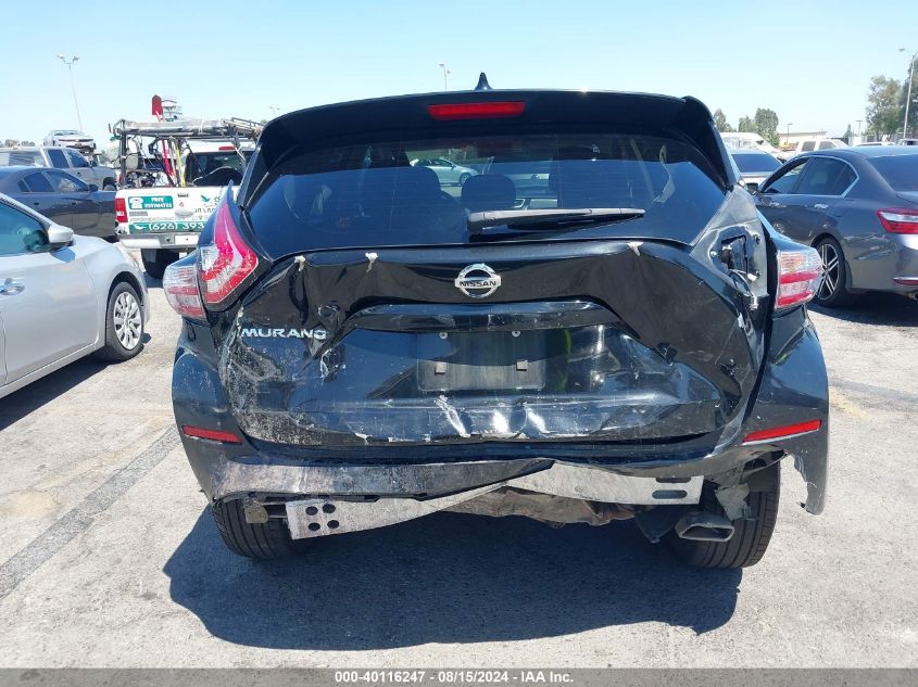 2017 Nissan Murano S VIN: 5N1AZ2MGXHN117026 Lot: 40116247