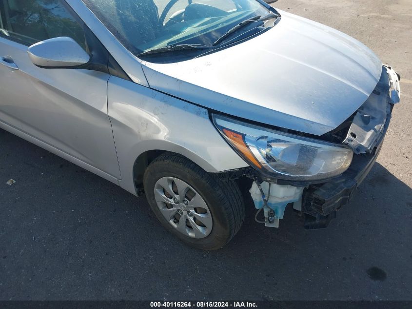 2016 Hyundai Accent Se VIN: KMHCT4AE1GU090537 Lot: 40116264