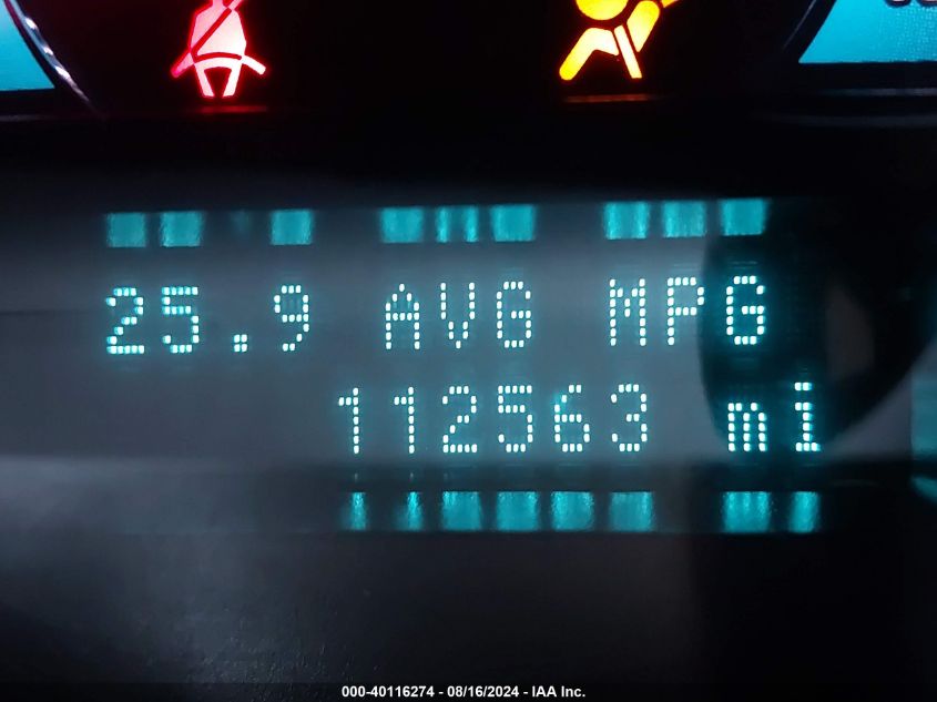 2012 Ford Fusion Sel VIN: 3FAHP0JA5CR131103 Lot: 40116274