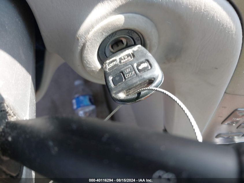 2005 Lexus Es 330 330 VIN: JTHBA30G955116617 Lot: 40116294