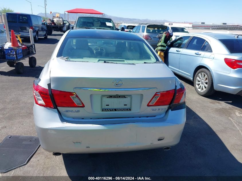 2007 Lexus Es 350 350 VIN: JTHBJ46G772006537 Lot: 40116296