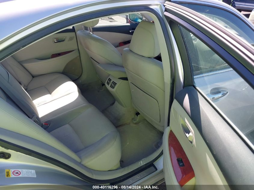 2007 Lexus Es 350 350 VIN: JTHBJ46G772006537 Lot: 40116296