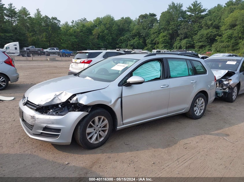 2016 VOLKSWAGEN GOLF SPORTWAGEN TSI S 4-DOOR 3VWC17AU4GM505564