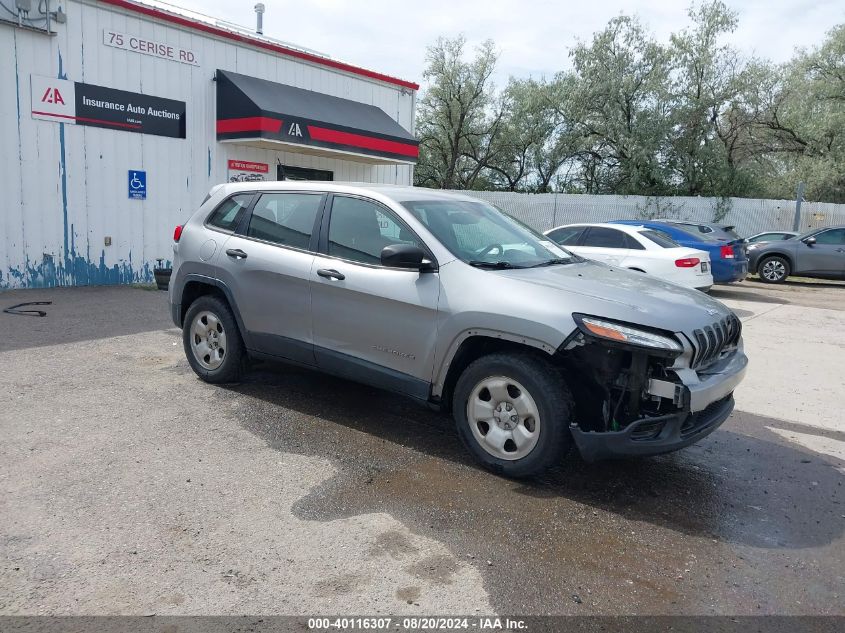 2016 Jeep Cherokee, Sport