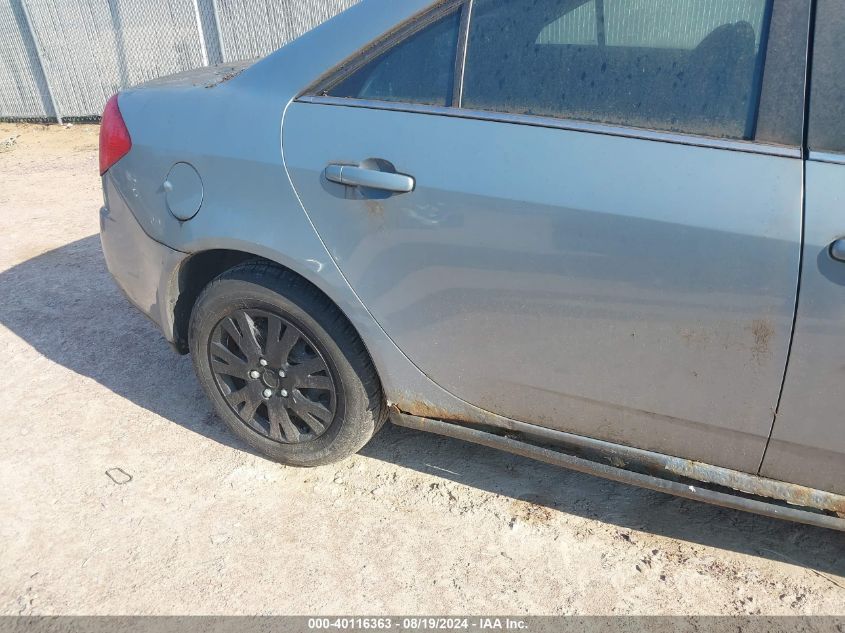 2008 Pontiac G6 Value Leader VIN: 1G2ZF57B984116882 Lot: 40116363