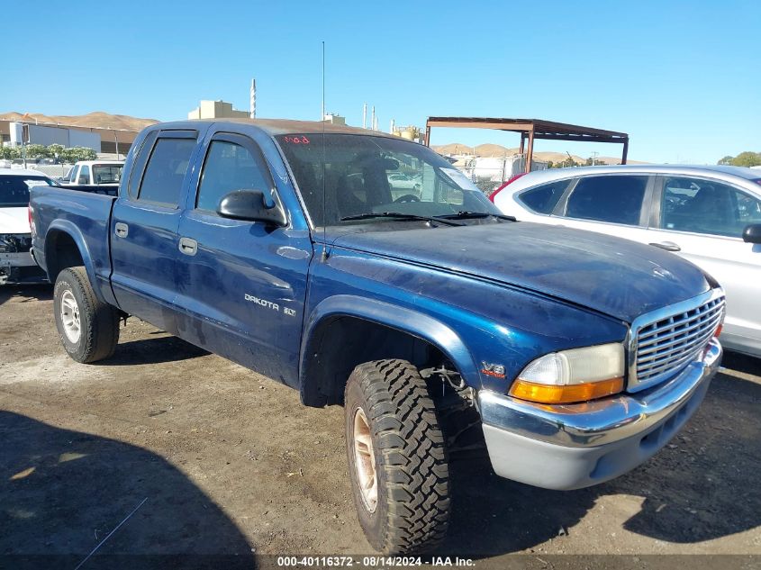 2000 Dodge Dakota Slt/Sport VIN: 1B7HG2AZ0YS619544 Lot: 40116372