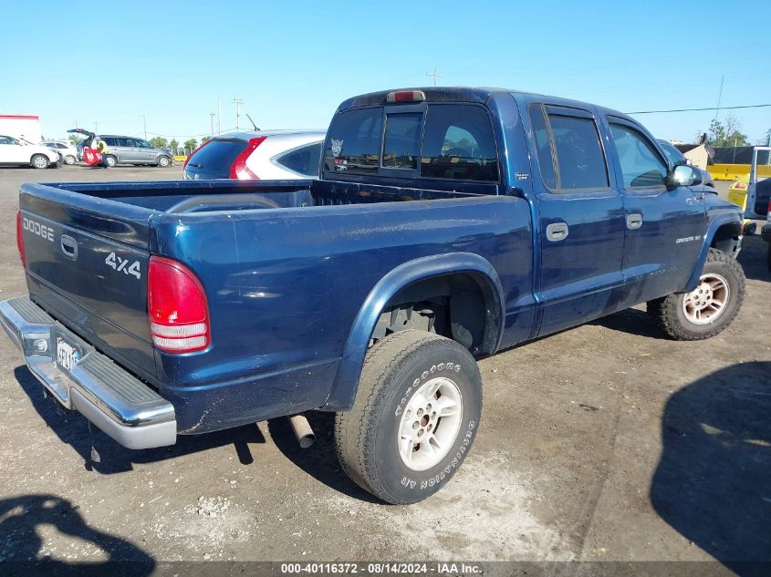 2000 Dodge Dakota Slt/Sport VIN: 1B7HG2AZ0YS619544 Lot: 40116372