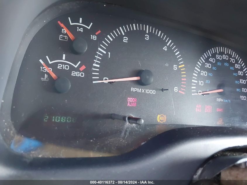 2000 Dodge Dakota Slt/Sport VIN: 1B7HG2AZ0YS619544 Lot: 40116372