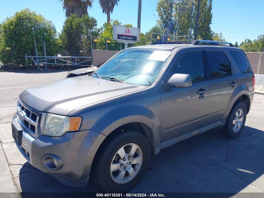 2010 Ford Escape Limited VIN: 1FMCU0EG0AKC43686 Lot: 40116381