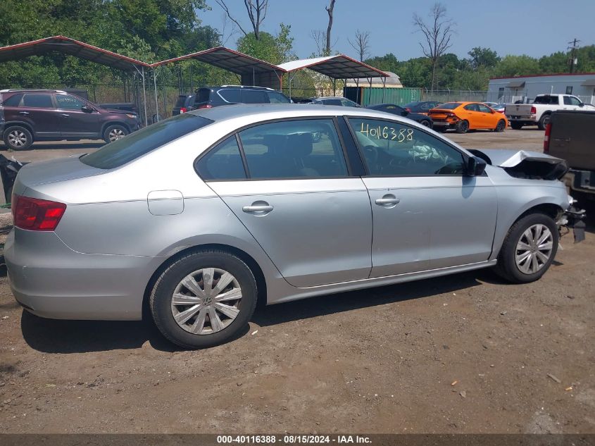 2014 Volkswagen Jetta 2.0L S VIN: 3VW2K7AJ9EM232312 Lot: 40116388