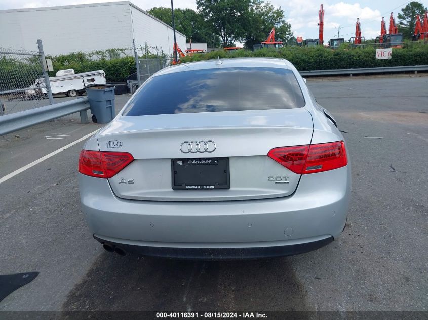 2014 Audi A5 2.0T Premium VIN: WAULFAFRXEA038521 Lot: 40116391