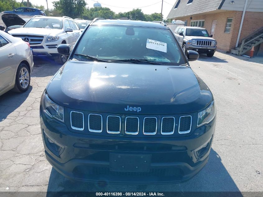 2021 Jeep Compass Latitude 4X4 VIN: 3C4NJDBB7MT551852 Lot: 40116398