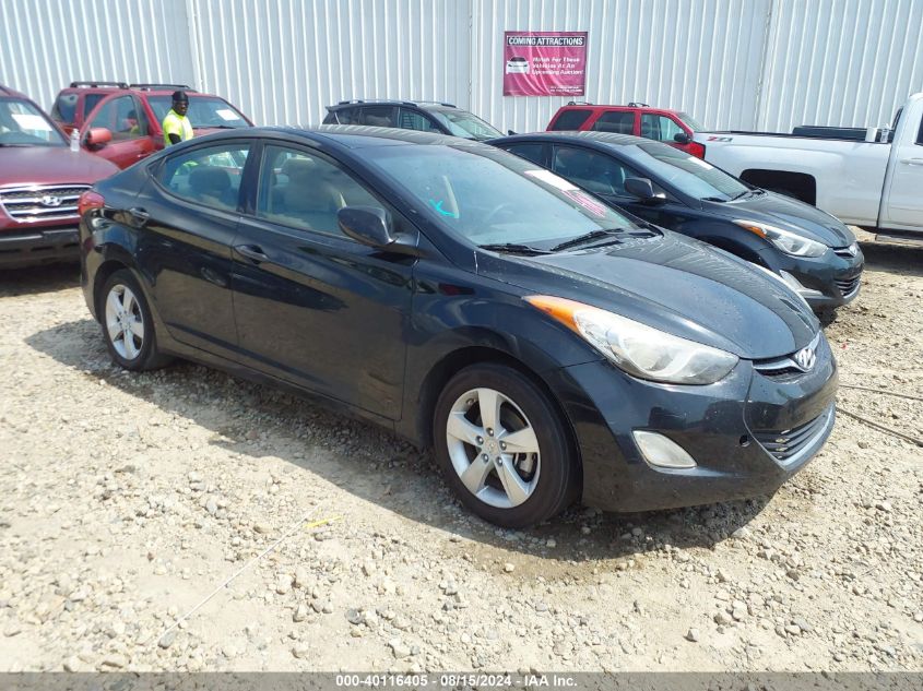 2013 Hyundai Elantra Gls VIN: KMHDH4AE7DU795618 Lot: 40661541