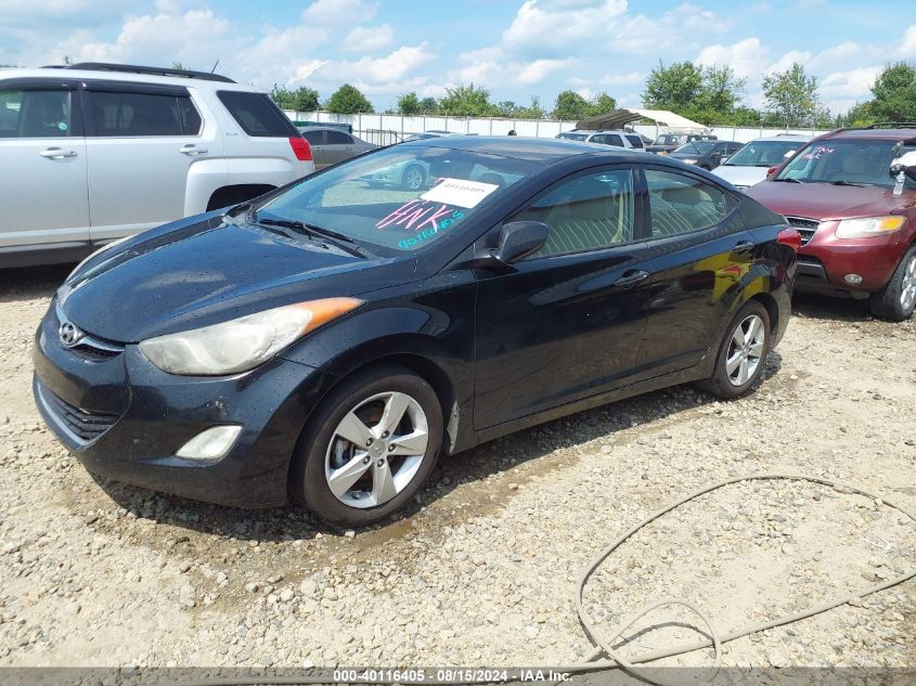 2013 Hyundai Elantra Gls VIN: KMHDH4AE7DU795618 Lot: 40661541