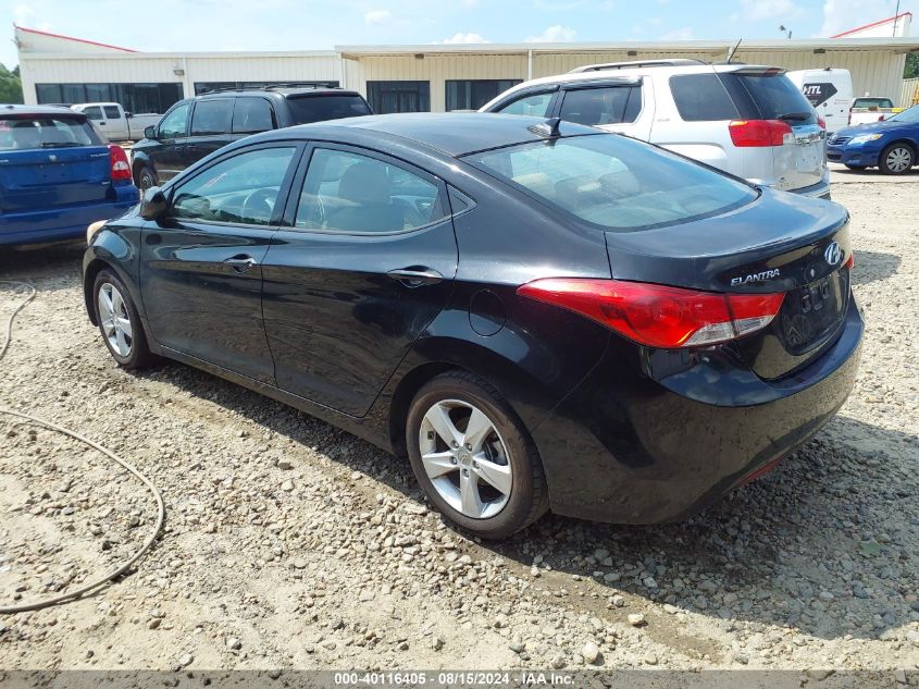 2013 Hyundai Elantra Gls VIN: KMHDH4AE7DU795618 Lot: 40661541