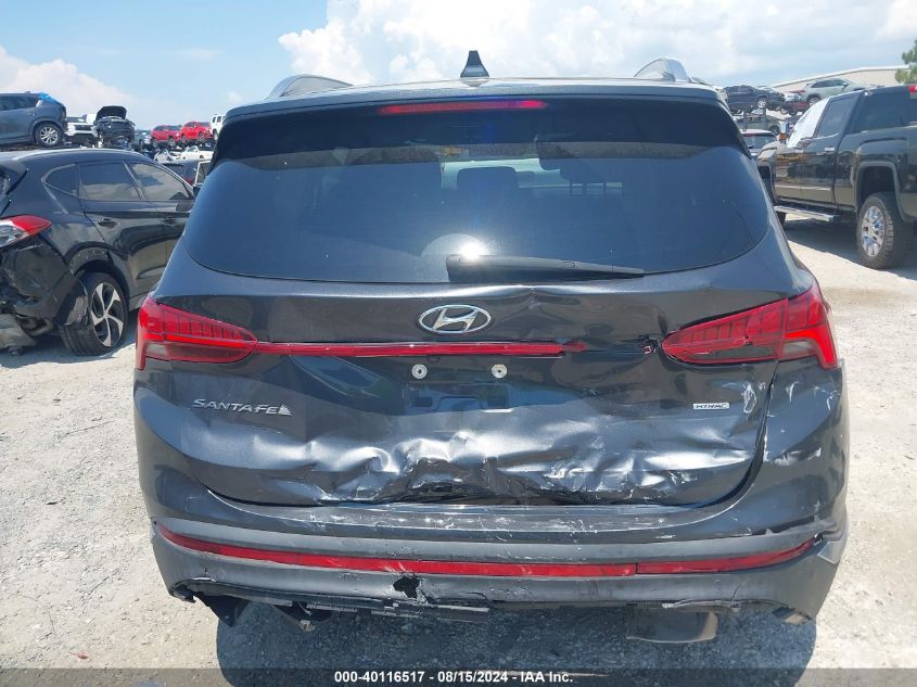 2021 Hyundai Santa Fe Sel VIN: 5NMS6DAJXMH348206 Lot: 40116517