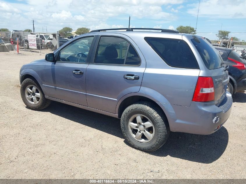 2009 Kia Sorento Lx VIN: KNDJD735495889183 Lot: 40116634