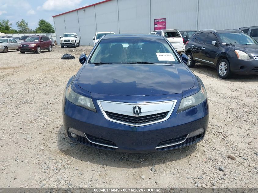 2014 Acura Tl 3.7 VIN: 19UUA9F59EA002077 Lot: 40116849