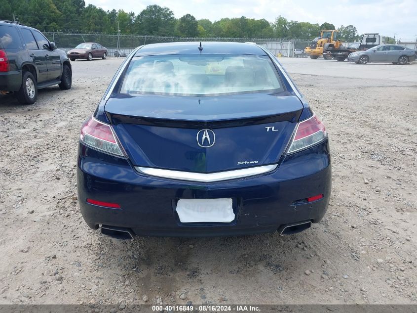 2014 Acura Tl 3.7 VIN: 19UUA9F59EA002077 Lot: 40116849