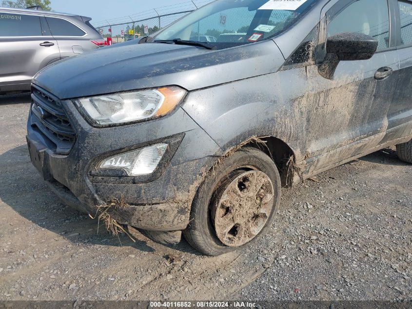 2021 Ford Ecosport S VIN: MAJ6S3FLXMC429406 Lot: 40116852