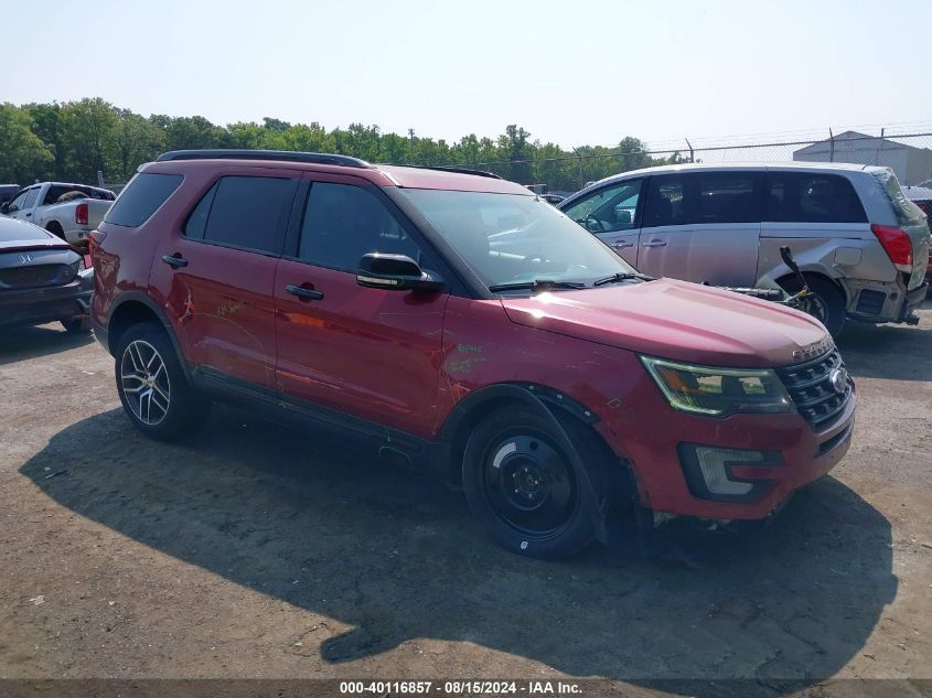 1FM5K8GT6GGC48751 2016 FORD EXPLORER - Image 1