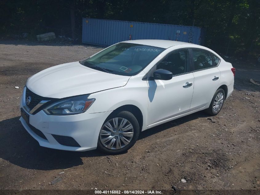 2016 Nissan Sentra Fe+ S/S/Sl/Sr/Sv VIN: 3N1AB7AP0GY270741 Lot: 40116882