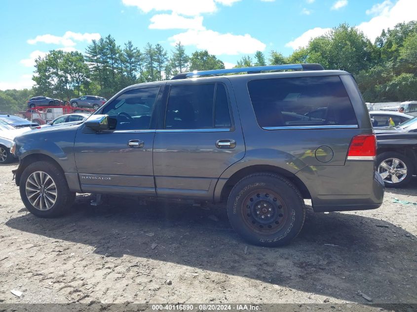 2015 Lincoln Navigator VIN: 5LMJJ2JT9FEJ05677 Lot: 40116890