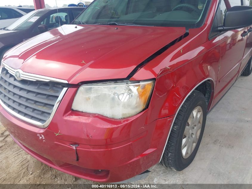 2008 Chrysler Town & Country Lx VIN: 2A8HR44H18R103261 Lot: 40116913