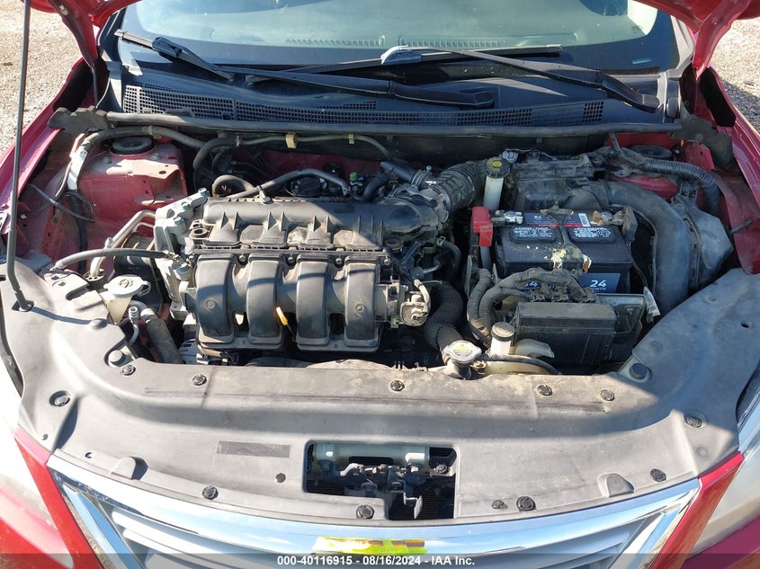 2014 Nissan Sentra Fe+ S/Fe+ Sv/S/Sl/Sr/Sv VIN: 3N1AB7APXEL645173 Lot: 40116915