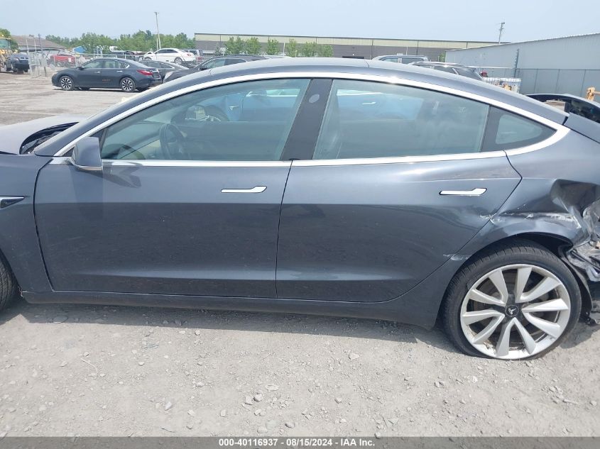 2018 Tesla Model 3 Long Range/Mid Range VIN: 5YJ3E1EA5JF052751 Lot: 40116937