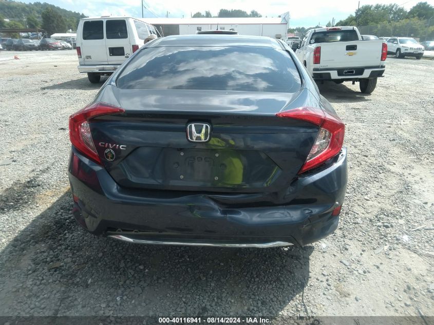 2020 Honda Civic Lx VIN: 2HGFC2F67LH591213 Lot: 40116941