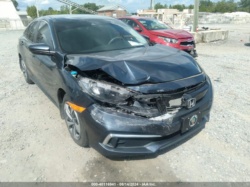 2020 Honda Civic Lx VIN: 2HGFC2F67LH591213 Lot: 40116941