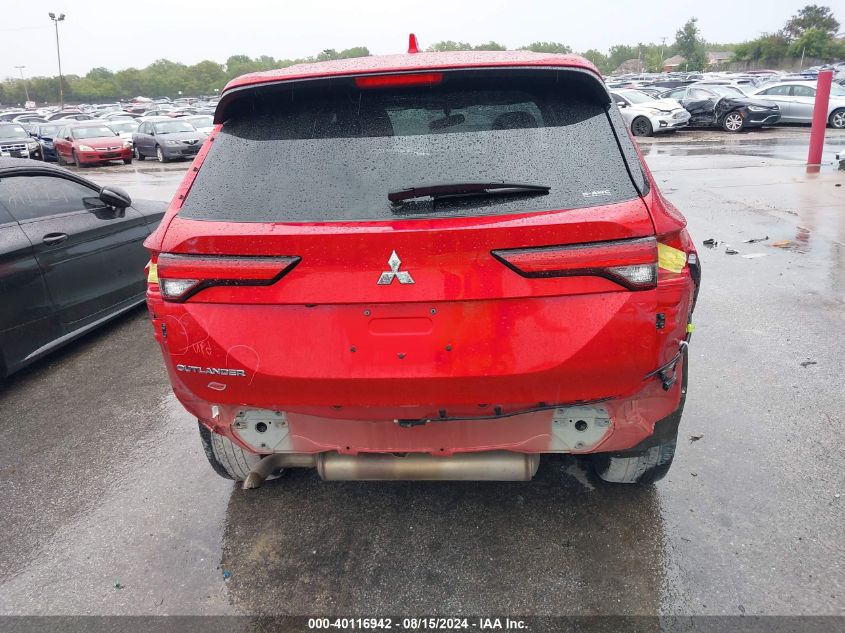 2022 Mitsubishi Outlander Black Edition S-Awc/Se 2.5 S-Awc/Se Launch Edition S-Awc VIN: JA4J4UA85NZ055920 Lot: 40116942