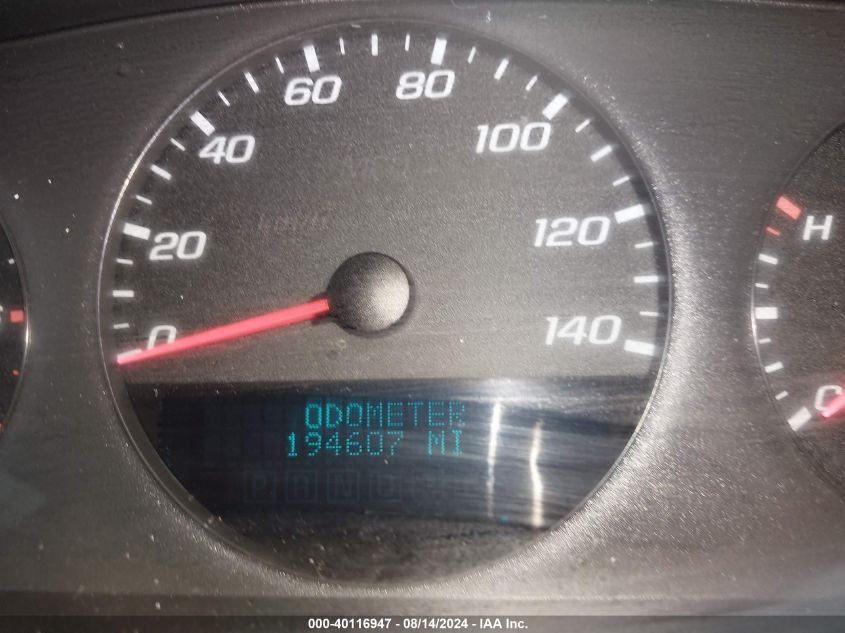 2011 Chevrolet Impala Ls VIN: 2G1WF5EK3B1330246 Lot: 40116947