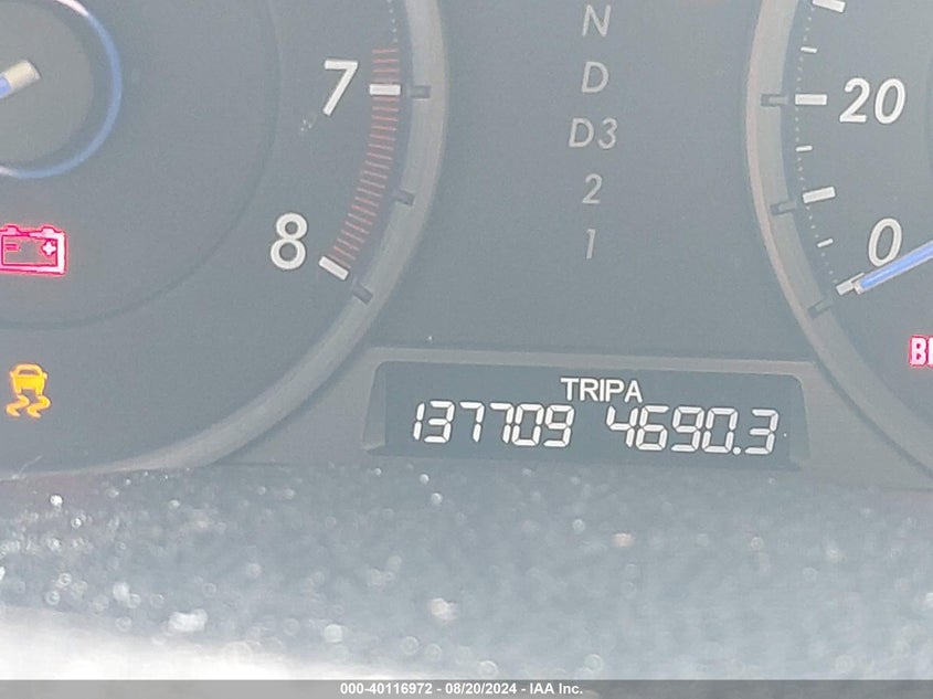 2010 Honda Accord Crosstour Ex-L VIN: 5J6TF2H55AL005597 Lot: 40116972