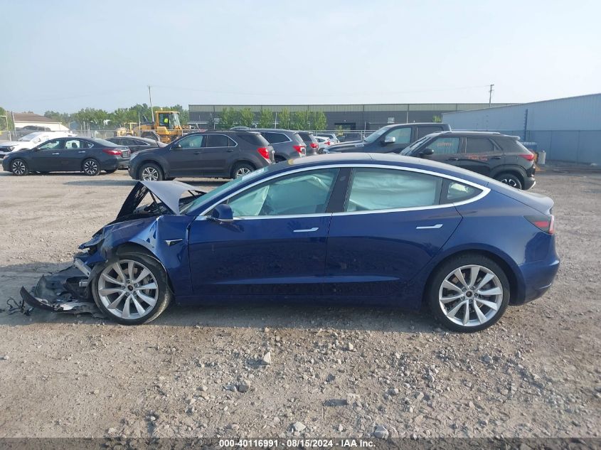 2018 Tesla Model 3 Long Range/Performance VIN: 5YJ3E1EB7JF100968 Lot: 40116991