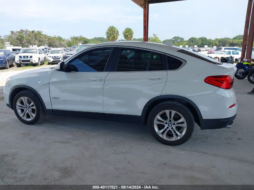 2016 BMW X4 xDrive28I VIN: 5UXXW3C58G0R20375 Lot: 40117021