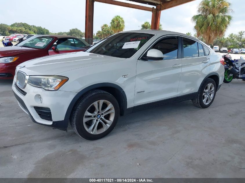 2016 BMW X4 xDrive28I VIN: 5UXXW3C58G0R20375 Lot: 40117021