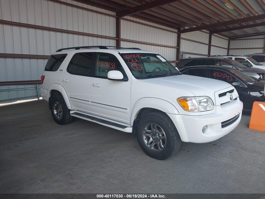 2007 Toyota Sequoia Sr5 V8 VIN: 5TDBT44A07S289432 Lot: 40117030
