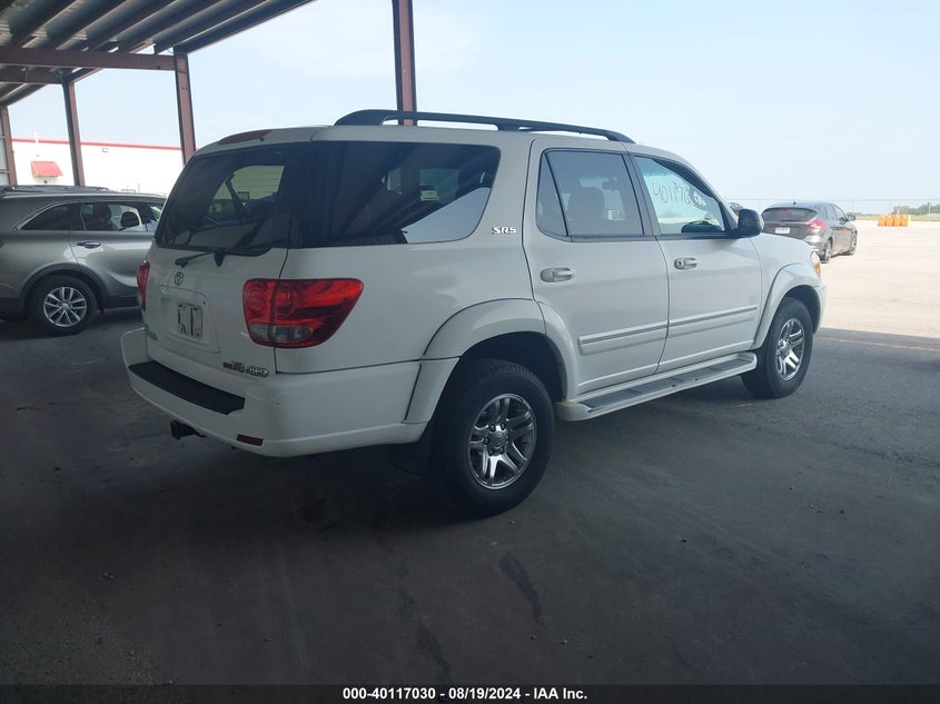 2007 Toyota Sequoia Sr5 V8 VIN: 5TDBT44A07S289432 Lot: 40117030