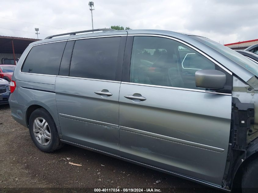 2007 Honda Odyssey Ex-L VIN: 5FNRL38717B098372 Lot: 40117034