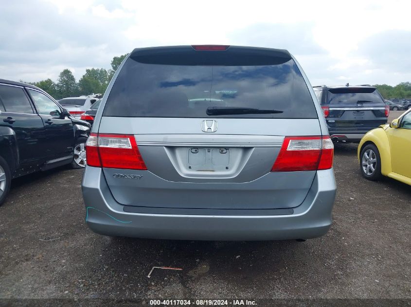 2007 Honda Odyssey Ex-L VIN: 5FNRL38717B098372 Lot: 40117034
