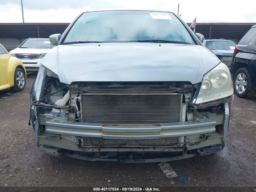 2007 Honda Odyssey Ex-L VIN: 5FNRL38717B098372 Lot: 40117034