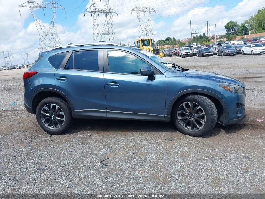 2016 Mazda Cx-5 Grand Touring VIN: JM3KE4DY5G0803230 Lot: 40117043