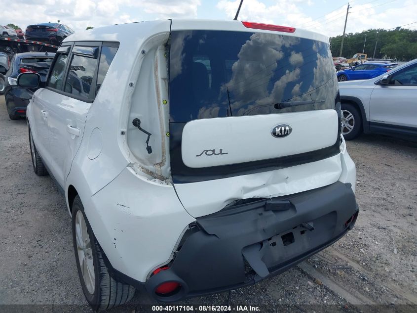 2015 Kia Soul + VIN: KNDJP3A54F7133873 Lot: 40117104