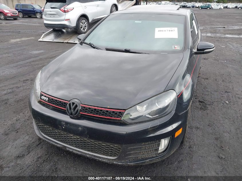 2011 Volkswagen Gti 2-Door VIN: WVWED7AJ4BW337877 Lot: 40117107