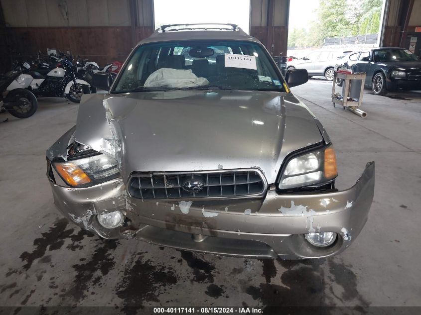 2003 Subaru Outback VIN: 4S3BH665837642260 Lot: 40117141