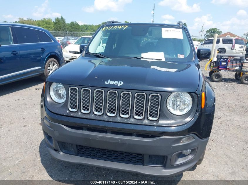 2015 Jeep Renegade Latitude VIN: ZACCJBBT3FPB40012 Lot: 40117149